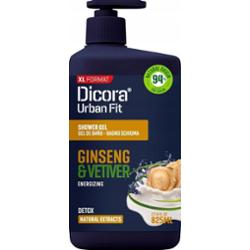 Dicora Urban Fit Żel Pod Prysznic Wetiweria i Żeń Szeń Oczyszczający 825ml