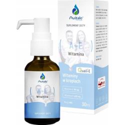 Aliness Avitale Witamina A + E QualiE Suplement Diety Kropelki 600 Porcji