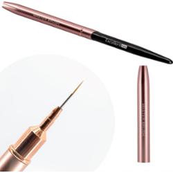 Excellent PRO Master Brush Syntetyczny Pędzelek Do Zdobień 7mm Pink Black