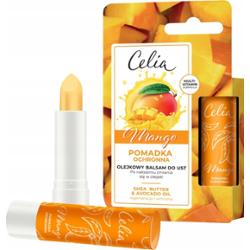 Celia Nawilżająca Pomadka Ochronna Bezbarwny Olejkowy Balsam Do Ust Mango
