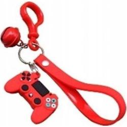 Brelok Do Kluczy Gamepad Czerwony Dla Gracza