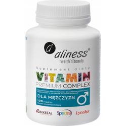 Aliness Vit Premium Kompleks Witamin Suplement Diety Dla Mężczyzn 120 tabl
