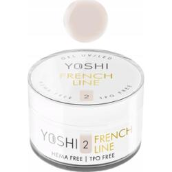 Yoshi French Line Budujący Samopoziomujący Żel Do Paznokci UV LED No 2 50ml
