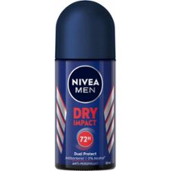 Nivea Men Dry Impact Dual Protect Męski Antyperspirant w Kulce 72H 50ml