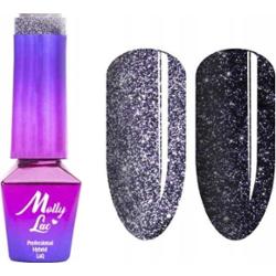 MollyLac Lakier Hybrydowy Flashing Lights Prestige Nr 614 Into The Darkness 5ml