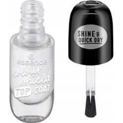Essence Colour Shield Top Coat Do Paznokci Transparentny Szybkoschnący 8ml