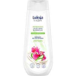 Luksja Silk Care Kremowy Żel Pod Prysznic Odświeżający Aloes Hibiskus 500ml