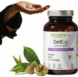 Biowen CortiDay Suplement Ochrona Przed Stresem Rhodiola Wit B12 60 Kaps