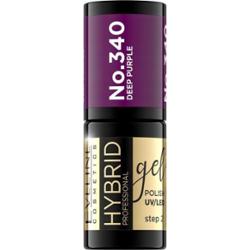 Eveline Hybrid Lakier Hybrydowy Do Paznokci Fioletowy 340 Deep Purple 5ml