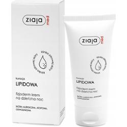 Ziaja Med Kuracja Lipidowa Fizjoderm Krem Skóra Alergiczna Atopowa 50 ml
