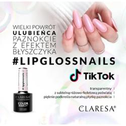 Claresa Lakier Hybrydowy #lipglossnails 01 5g