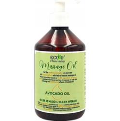 ECO-U Olejek do Masażu z Olejem Avocado 500ml