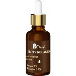 Ava Złoty Kolagen Wygładzające Ujędrniające Serum Do Twarzy Anti-Aging 30ml