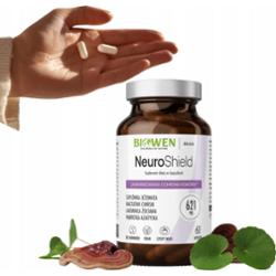 Biowen NeuroShield Suplement Ochrona Komórek Soplówka Jeżowata 60 Kapsułek