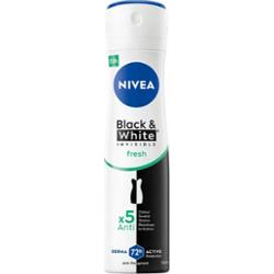 Nivea Black White Invisible Fresh 72H Antyperspirant Damski w Sprayu 150ml