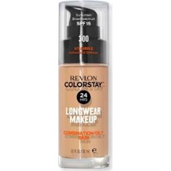 Revlon Colorstay Długotrwały Podkład Do Twarzy Cera Tłusta Mieszana 300 Golden Beige
