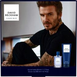 David Beckham Classic Blue Zestaw Prezentowy Kosmetyków Męskich EDT Żel