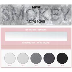Miyo Five Points Palette Paleta Cieni Zestaw 5 Kolorów Do Powiek 02 Smokey