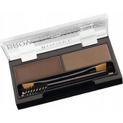 Rimmel Brow This Way Zestaw Cień + Pomada Do Brwi z Pędzelkiem Dark Brown