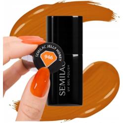 Semilac Lakier Hybrydowy Do Paznokci Manicure Pedicure 946 Jelly Honey 7ml