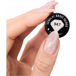 Semilac Lakier Hybrydowy Do Paznokci Manicure Cat Eye 947 Basic Gloss 7ml
