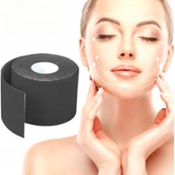 Taśma Kinesio Kinezjologiczna Plaster Tejpy Do Kinesiotapingu 5cm x 5m CZARNA