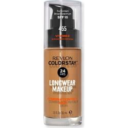 Revlon Colorstay Podkład Do Twarzy Cera Tłusta Mieszana C/O 455 Honey Beige