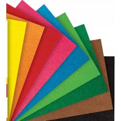 Happy Color Filc Dekoracyjny Do Szycia Mix Kolorów 1,5mm 20x30cm 10 sztuk