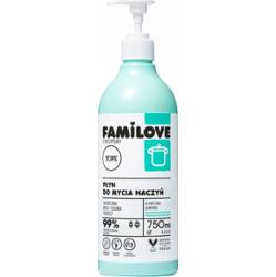 Yope Familove Naturalny Płyn Do Mycia Naczyń Lawendowy Delikatny 750ml