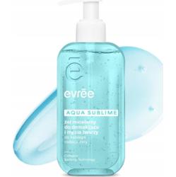 Evree Aqua Sublime Micelarny Żel Do Mycia i Demakijażu Twarzy Aloes 200ml