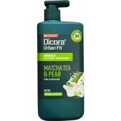 Dicora Urban Fit Żel Pod Prysznic Matcha i Gruszka Detox Nawilżenie 825ml