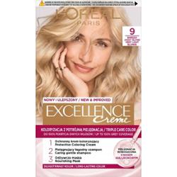 Loreal Excellence Creme Farba Do Włosów Ochrona Koloru 9 Bardzo Jasny Blond
