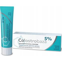 Colostrobaza Przeciwzmarszczkowy Krem Do Twarzy Dekoltu Colostrum 5% 30g