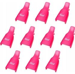 Klipsy Do Ściągania Hybrydy Manicure 10 szt.