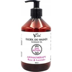 VCee Spa Ritual Olejek Do Masażu Ciała Aromatherapy Róża Lawenda 500ml