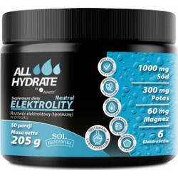 Aliness AllHydrate Suplement Diety Elektrolity Neutral Magnez Potas 205g