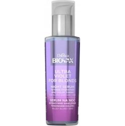 L'biotica Biovax Ultra Violet Serum Na Noc Nawilżenie Tonowanie 100ml