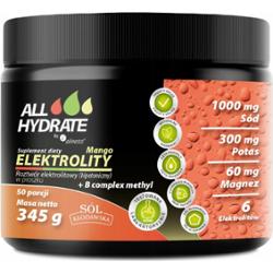 Aliness AllHydrate Elektrolity B Complex Methyl Mango Suplement Diety 345g