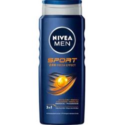 Nivea Men Sport 3w1 Pobudzający Żel Pod Prysznic Męski z Limonką 500ml