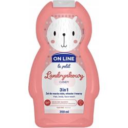 On Line Le Petit Żel Do Mycia Ciała Włosów Twarzy Dzieci 1+ Landrynka 350ml