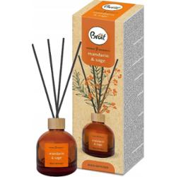 Brait Herbal Odświeżacz Powietrza Patyczki Zapachowe Mandarynkowe 100ml