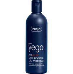 Ziaja Yego Activ MęskiŻel Pod Prysznic Do Mycia Ciała Orzeźwiający 300ml