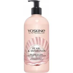 Yoskine Pearl Diamonds Nawilżający Rozświetlający Balsam Do Ciała 400ml