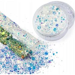 Pyłek Do Paznokci Brokat Bling Bling Hologram 08