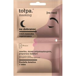 Tołpa Masking Cica Regenerująca Maseczka Do Twarzy Wąkrota Azjatycka 2x5ml