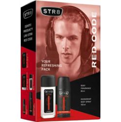 STR8 Red Code Zestaw Prezentowy z Kosmetykami Dla Mężczyzn DNS + Dezodorant
