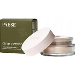 Paese Olive Rozświetlająco Wygładzający Sypki Puder Do Twarzy Oliwkowy 6g