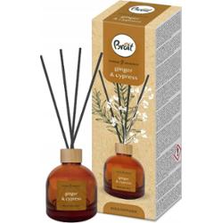 Brait Herbal Odświeżacz Powietrza Patyczki Zapachowe Imbir Cyprys 100ml
