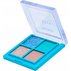 Ingrid Mermaid Glow Oceanic Paleta Cieni Do Powiek Niebieskie Beż Złoto