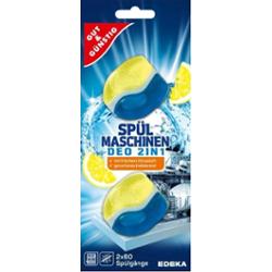 G&G Zawieszka Odświeżająca Do Zmywarki Cytrynowa 2w1 Odświeżacz 2 Sztuki